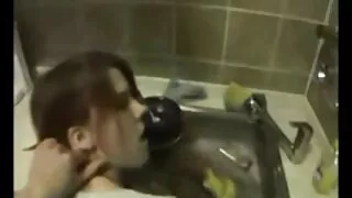 Mustade Juustega Ebony Kuradi Suur Peenis tuss